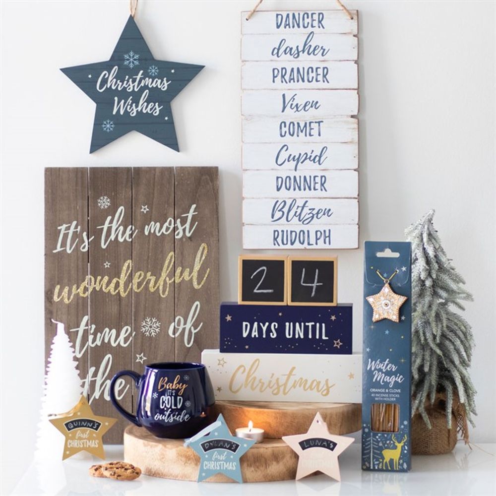 It's the Most Wonderful Time of the Year Wooden Plaque