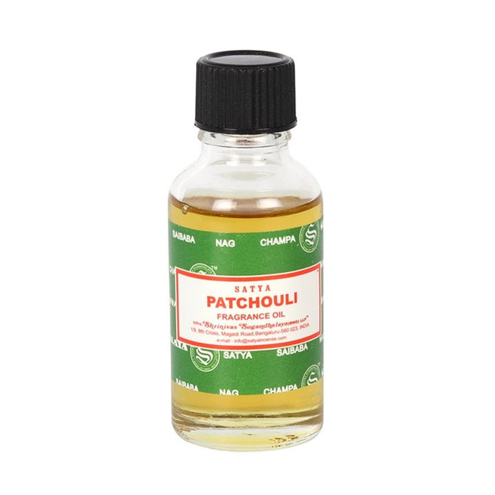 Set of 12 Patchouli Fragrance Oils by Satya