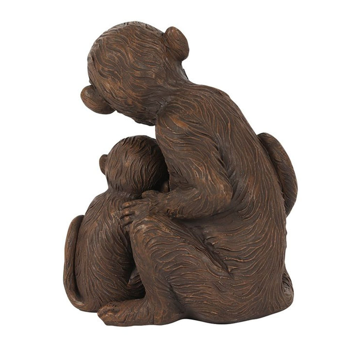 Monkey Mother and Baby Ornament