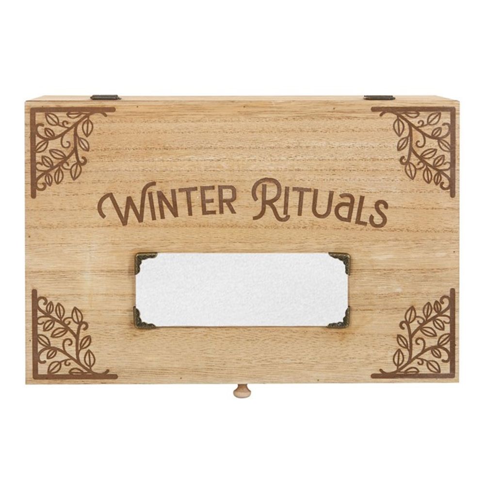 30cm Wooden Winter Rituals Box