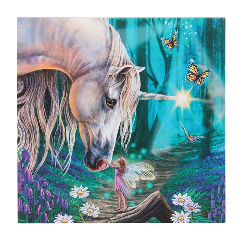 Fairy Whispers Light Up Canvas Plaque by Lisa Parker