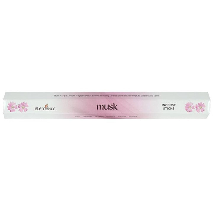 Set of 6 Packets of Elements Musk Incense Sticks