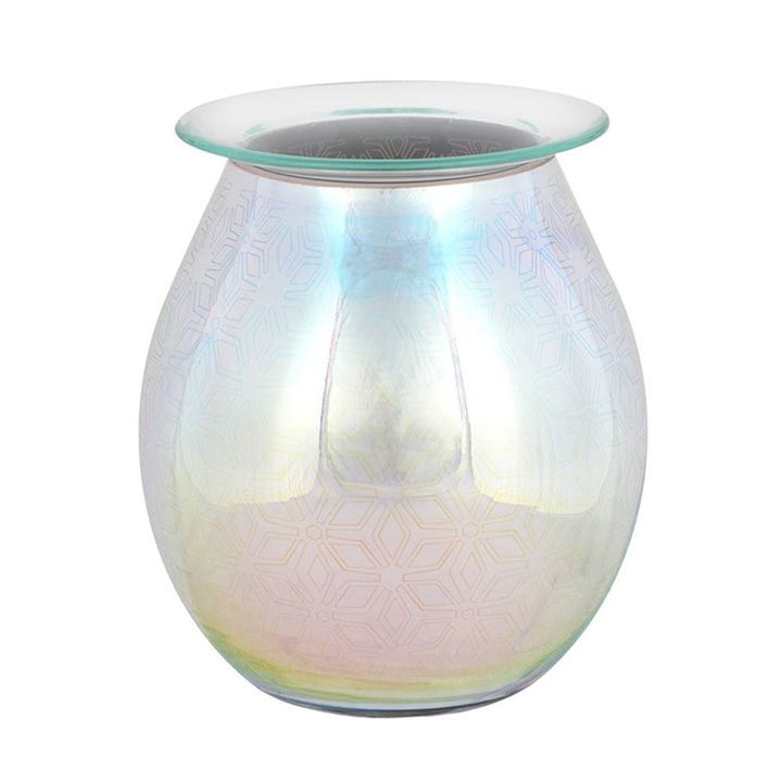 3D Geometric Flower Light Up Electric Oil Burner