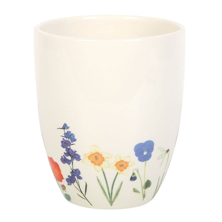 Wildflower Ceramic Plant Pot