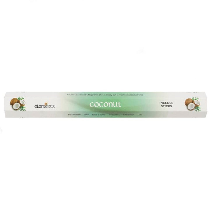 Set of 6 Packets of Elements Coconut Incense Sticks