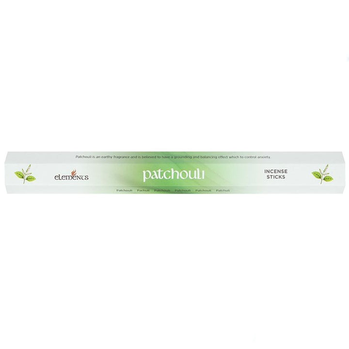Set of 6 Packets of Elements Patchouli Incense Sticks